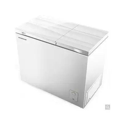 Rongshang BCD-166MG commercial freezer household horizontal freezer freezer energy saving double temperature sterilization