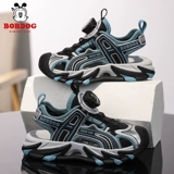 Сандалии для мальчиков, нескользящая сумка для обуви, летняя детская обувь, мягкая подошва, подходит для подростков