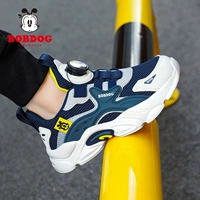 7997 Синие одинарные туфли [двойная сетка]