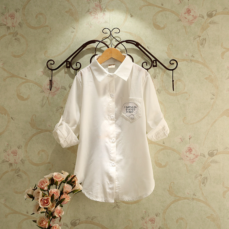 Chemise fille à manche longue - Ref 2086394 Image 6