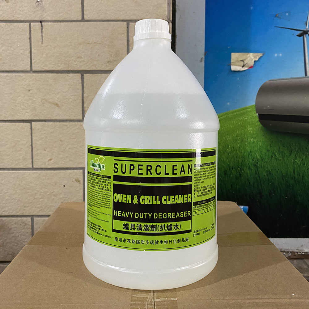 Stove cleaner strong oil removal Kitchen stove in addition to the hood Hotel restaurant electric grill stove water