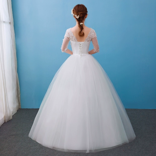 Элитное свадебное платье для невесты, французский стиль, коллекция 2023, большой размер, открытые плечи