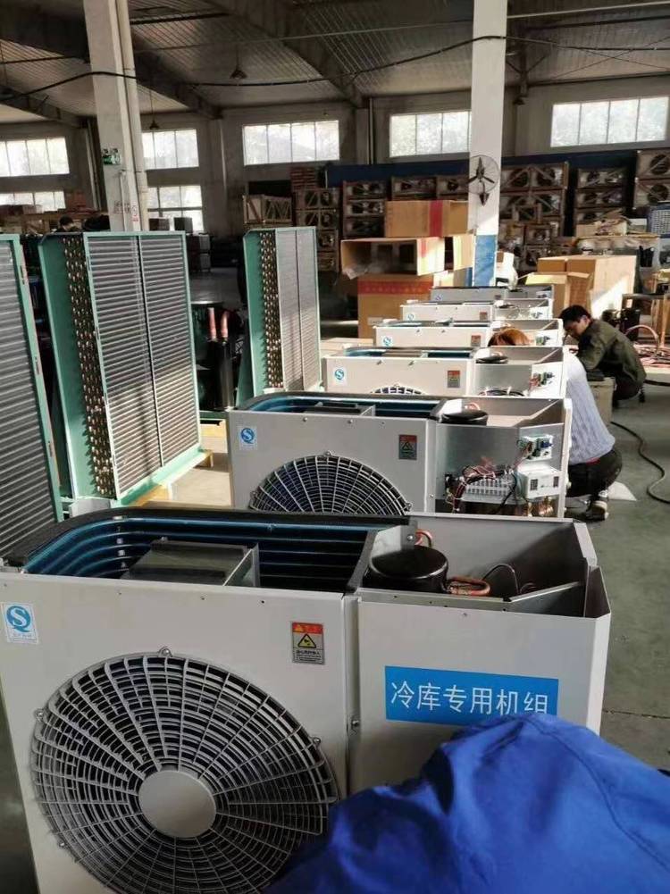 博润制冷采用艾默生涡旋冷冻压缩机 冷藏室箱式机组涡旋一体机(pic12)