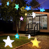 LED net red five-pointed star light outdoor beauty Chen decorative light Star light Wedding hand-held stage performance event props