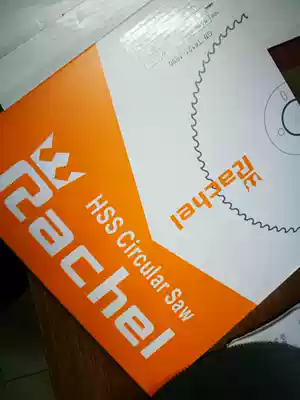 Rachel pipe cutting machine saw blade slicing gear grinding saw pipe blade W6 cutting iron saw blade