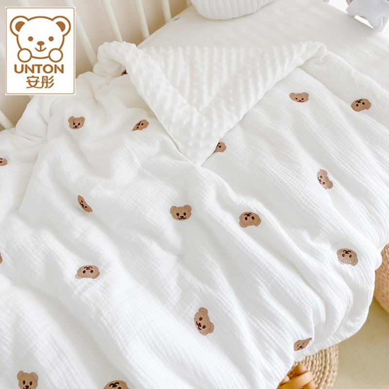 Baby Pure Cotton Cotton Cloth Quilt Summer Thin Spring Autumn Winter Baby Children All Season Universal Bean Suede Air Conditioning Small Cover Quilt-Taobao