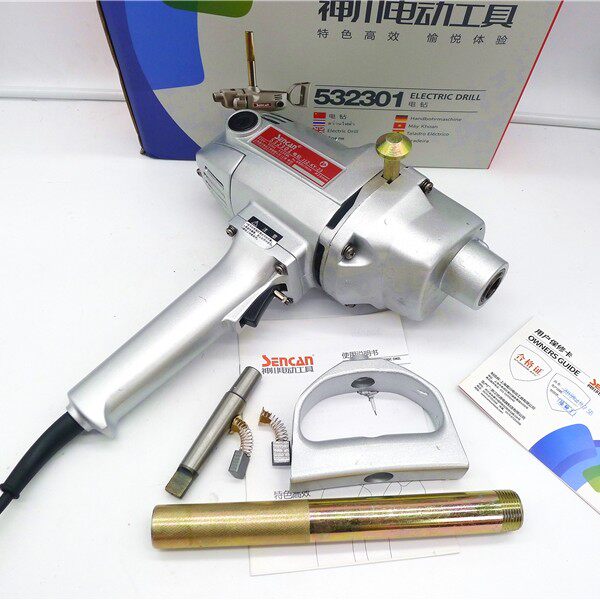 Shenchuan 532301 Electric Drill 23mm High Power Aircraft Drill Electric Drill Agitators Batch Earth Powder Cement Paints