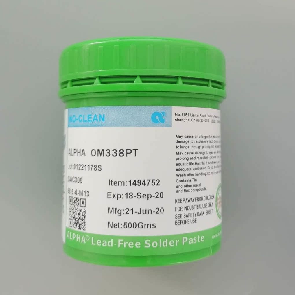 alpha SAC305 lead-free solder paste Solder paste solder paste OM338PT solder paste