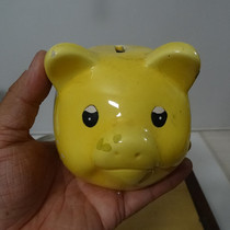 Old savings tank Xiaoxiu pig pork pork pork piece piece piece of old toy nostalgia collection movie and television props