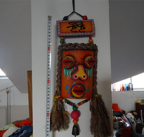 Yunnan hanging painting pendant minority totem Yunnan tourism brings back Miao batik category idle low price transfer