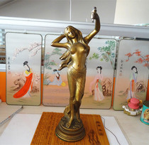 The old swing piece European-style goddess beauties swing piece GRP high density resin handle very heavy photo to ship by picture