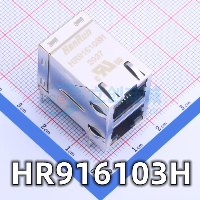 Brand New Original Hr916103H Packaged Rj45 Ethernet Connector Network Transformer Available from Stock