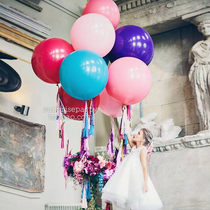 36 Inch Large Latex Balloon Wedding House Wedding Arrangement Balloon Baby Birthday Party Birthday Hundreds of Day Decorative Items