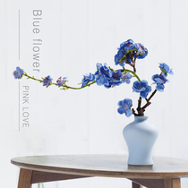 Potted ornaments Living room small vase Craft art decoration Indoor desktop fake simulation flower arrangement ceramics Modern simplicity
