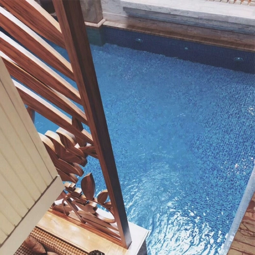 Стеклянная мозаика бассейн бассейн