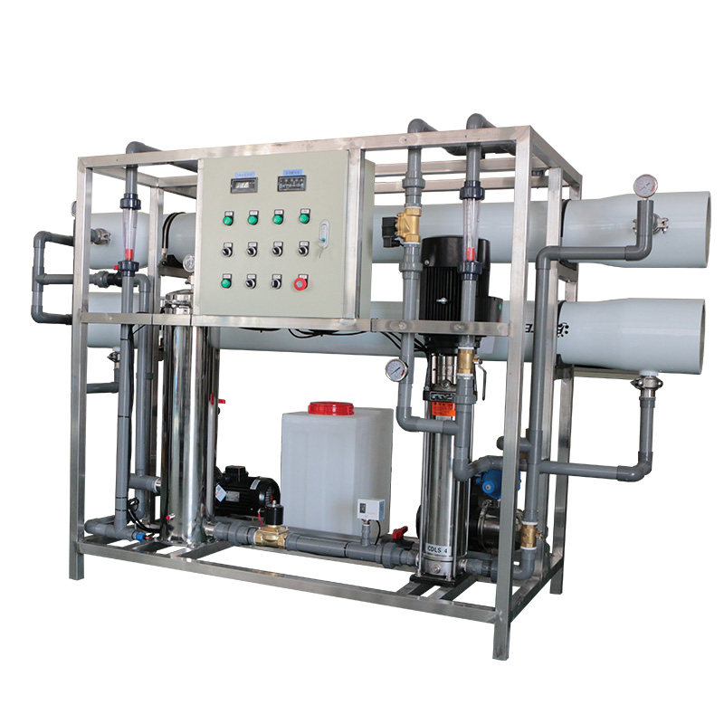 4000L H large mineral water plant jelly wet towels production with PLC reverse osmosis pure water equipment ro water purification plant