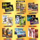 New One-Yuan Package with High-Looking Subway Escape Ratman 30 Card Collection Card Upgrade and Thickeneded Game Peripherals