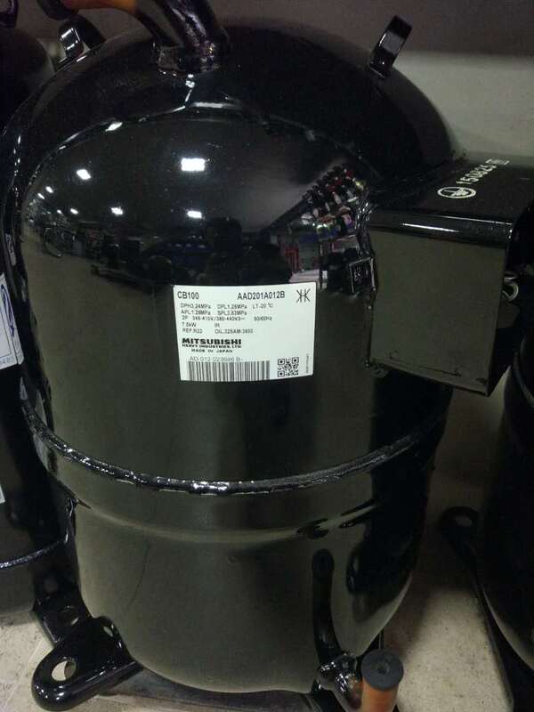 Cb100 Aad201A012B New Mitsubishi Heavy Industries Cb125 Aad201A013B Cb150 Air Conditioning Compressor Cb100 Aad201A012B New Mitsubishi Heavy Industries Cb125 Aad201A013B Cb150 Air Conditioning Compressor