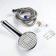 Five-speed large water hand-held shower shower head water heater bath shower head spray rain and sun flower wine home