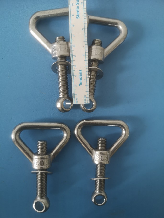 合肥华泰立式压力蒸汽灭菌器医用高压消毒锅紧固配件三角吊环螺栓