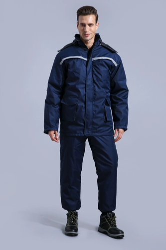 Раздельный защищающий от холода комплект, комбинезон, водонепроницаемые удерживающие тепло защищающие от холода зимние штаны