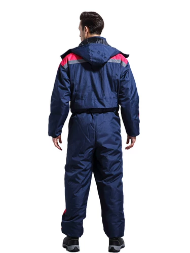 Удерживающий тепло водонепроницаемый зимний рабочий пуховик с пухом, увеличенная толщина