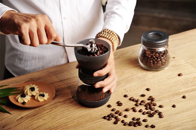 Máy xay cà phê đậu grinder mill tay máy xay cà phê thiết bị tay máy xay cà phê máy nhãn hiệu máy xay