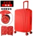 Lớn vali màu đỏ nữ đám cưới hộp của hồi môn cô dâu của hồi môn hành lý đám cưới đám cưới của hồi môn hộp vali