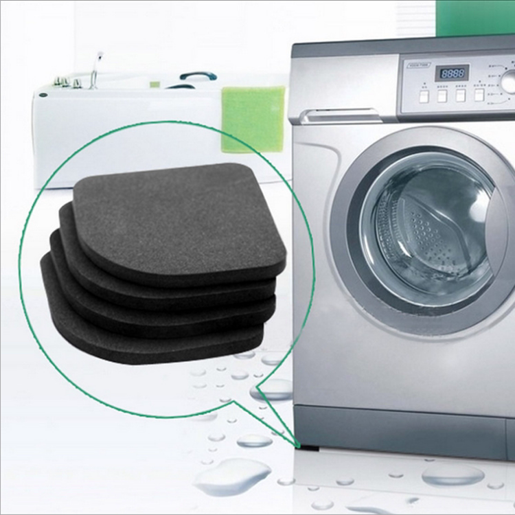 Washing machine shock-absorbing anti-skid pad household appliances shock-proof pad heightening foot furniture leveling foot pad refrigerator water-proof cooling pad