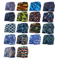 Mens swimming trunks plus size loose milk silk hot spring beach adult shorts boxer swimming trunks