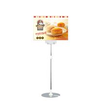 Desktop pop fruit and vegetable rack advertising kt plate clips Commercial ultra-stacking heads special bracket fruit and vegetable cards stand-up price cards