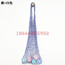 ins fishing net bag Eco-friendly cotton thread net bag shopping bag Korea chic hollow tote bag Filt net bag