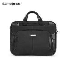 Сумка для ноутбуков samsonite/新秀丽电脑包男士电脑内胆包商务公文包可挂靠手提包实用便携bp0*09009黑色15.6英寸 Samsonite/BP0*09009