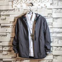 A White Sugar Rose Ex-gratia Spring Autumn Season Tide Man Two Sides Wearing Even Hat Jacket 2018 New Student Handsome 100 lap