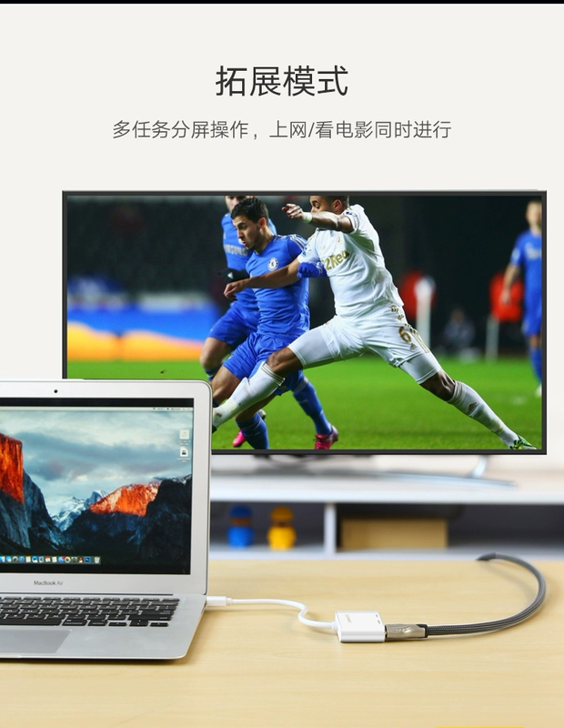Bộ chuyển đổi Greenlink Minidp sang hdmi Cáp vga Bộ chuyển đổi máy tính Apple Thunderbolt mini dp bộ chuyển đổi cáp Macbook máy tính xách tay Máy tính bảng Microsoft SurfacePro sang máy chiếu TV - TV
