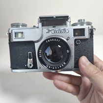 Soviet Kiev 4Kiev 4 type 135 rangefinder film mechanical camera collection decorative shutter ok with leather case