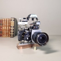 Real machine ornaments dismantled assembled and deconstructed 135 film mechanical camera cafe club industrial style desktop decoration