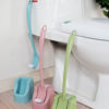 Long-handled toilet brush set, home toilet soft-bristled brush, multi-functional toilet cleaning brush, special toilet brush