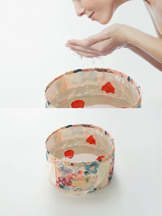 Có thể gập lại chậu rửa mặt chậu rửa di động chậu rửa tay du lịch vệ sinh du lịch vệ sinh dày xô ngoài trời - Rửa sạch / Chăm sóc vật tư túi đựng mỹ phẩm dior