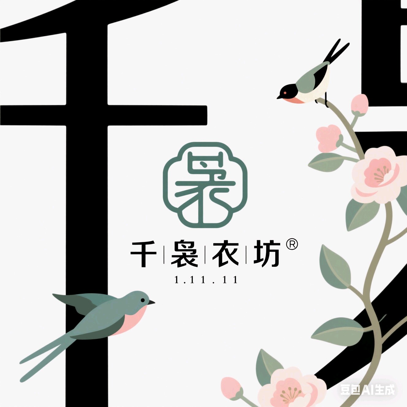 Yoki千袅衣坊的LOGO
