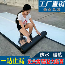 Roof repair material sbs waterproof membrane roof coating self-adhesive roof asphalt heat insulation fire-free roasted linoleum felt