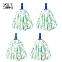 Non-woven water-absorbent thickened mop strip universal old-fashioned Miaojie mop head is not easy to shed lint thickened round head