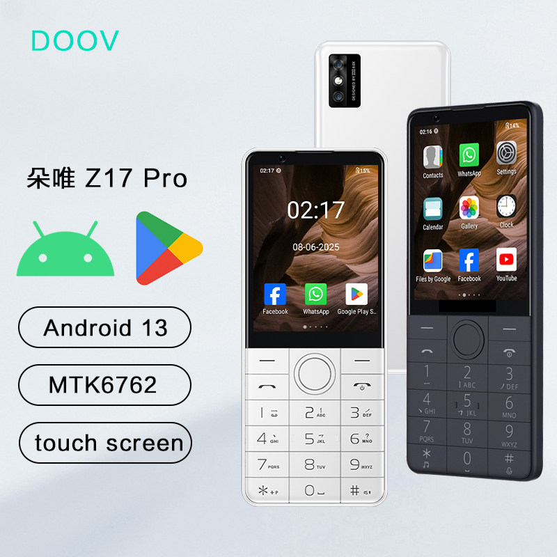 简洁而不简单！DOOV/朵唯 r17(F22)国际版按键智能手机 📱-手机-淘宝好物网