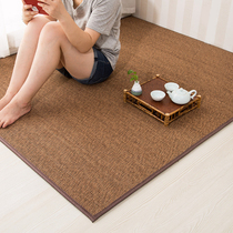 Customized Bamboo carpet home Japanese thick tatami mat living room bedroom meditation balcony bay window carpet