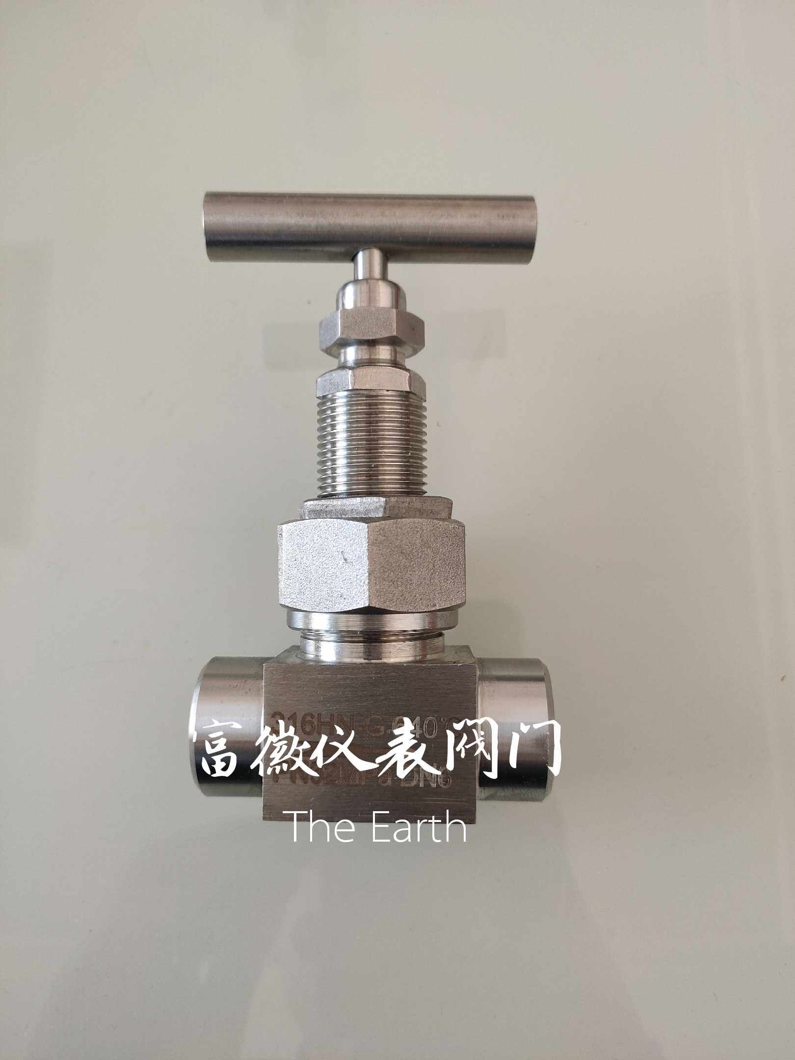High temperature high-pressure bearing insertion welding needle valve J61Y J61HJ63 304316 stainless steel combined valve cap type needle type valve