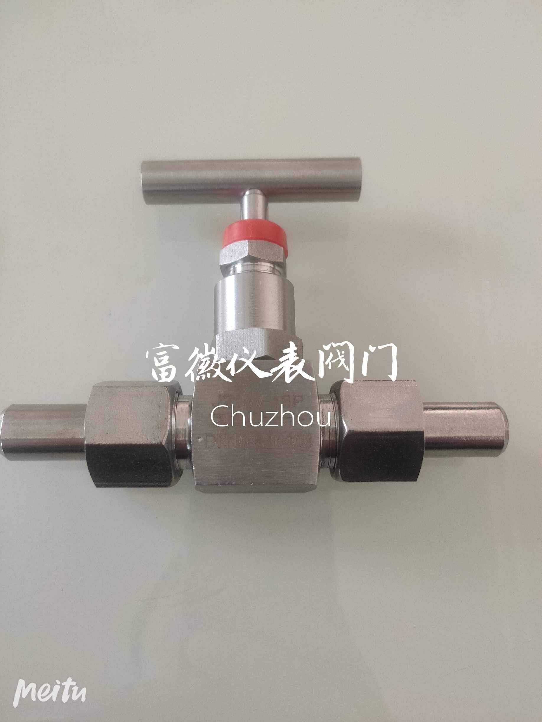 External thread cut-off valve J23W-160P320P needle valve stainless steel cut-off valve DN6-DN10