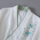 Улучшенное платье чонсам Hanfu с перекрестным воротником и шнуровкой, вышитое из хлопка и льна, женское платье для чаепития в китайском стиле дзен, женское весеннее платье mini 3