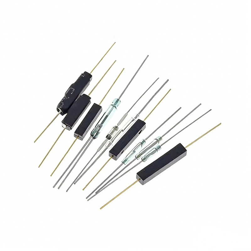 Reed Switch, High Current and High Power, Gold-Plated Pins, Normally Open, Miniature Magnetic Control Reed Switch, Normally Closed, Drop-Resistant