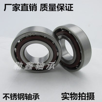 Stainless steel angular contact bearings S 7200 7201 7202 7203 7204 7205 7206 7207