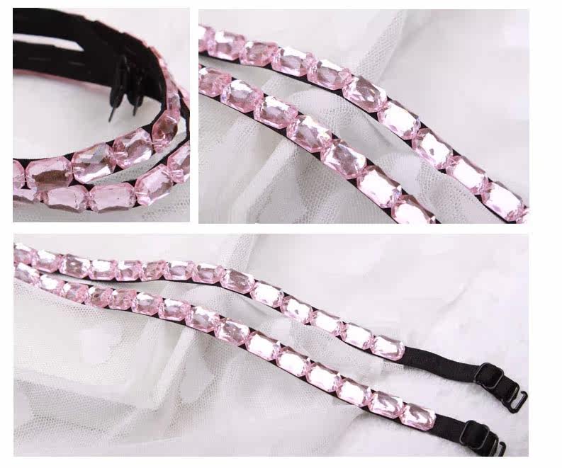 Sangles pour lingerie 1,8 strass - Ref 807035 Image 9